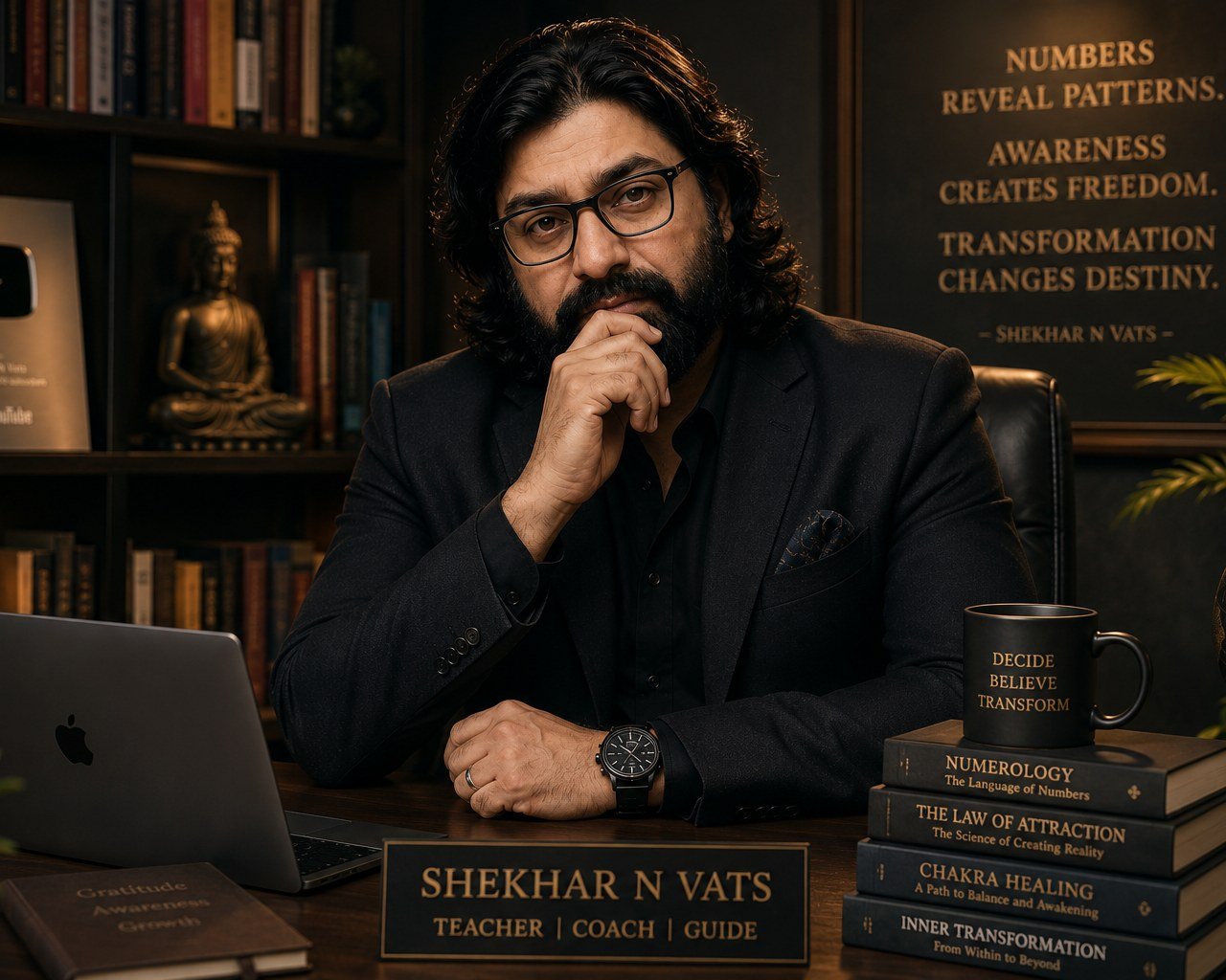 Shekhar N Vats — numerology practitioner, author and transformation coach